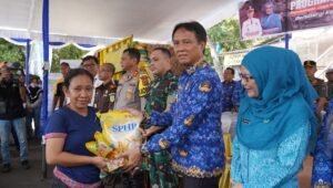 Forkopimda OKI Turun ke Pasar, Cek Harga Bahan Pokok dan Gelar Pangan Murah