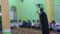 Tim Cak Arlan Bukber Bersama Jemaah Masjid Al Mulmin Muara Tiga dan Dengarkan Tausiyah Agama