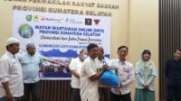IWO Sumsel Berbagi Puluhan Bingkisan Kepada Kawan-kawan Media
