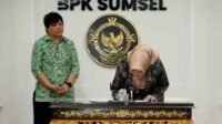 Bupati Musi Rawas Serahkan LKPD Unaudited Ke BPK Sumsel