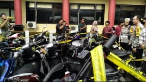 Tidak Lengkapi Dokumen, Polrestabes Palembang Kandangkan 131 Kendaraan
