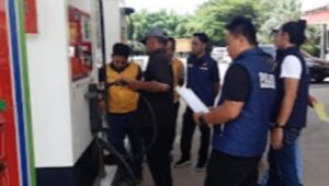 Cek SPBU, Ini yang Ditemukan Pidsus Polres Prabumulih dan Disperindag