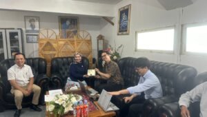 Ketua DPRD Sulbar Terima Kunjungan Anggota DPRD Kota Pare-Pare