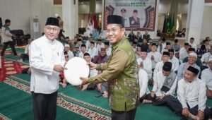Safari Ramadhan 1445 H, Pj Bupati Muba Gelar Buka Puasa Bersama Tokoh Agama dan Masyarakat Kota Sekayu