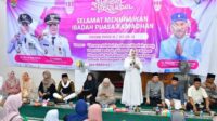 Safari Ramadhan Bupati Musi Rawas Berikan Bantuan Ke Masjid dan Anak Yatim di desa Petunang