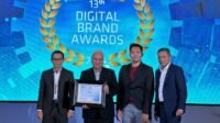 Bank Sumsel Babel Syariah Rail Penghargaan Infobank Digital Brand of The Year 2024