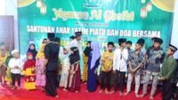 Pembina Yayasan Al Ghoibi Tulungagung : Santuni Puluhan Anak Yatim Piatu
