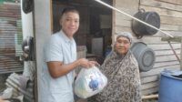 Warga Kramasan Sambut Rasyid Rajasa Calon Walikota Palembang