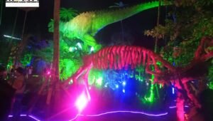 Hawai Group Malang Launching Wahana Terbaru, The Lost Paradise, Illumination Dino Forest