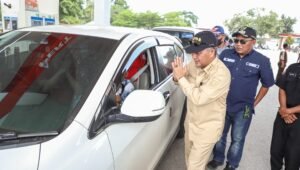 Pj Bupati Apriyadi Siagakan Alat Berat di Titik Rawan Arus Mudik