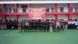 Kemenkumham Sumsel Gelar Apel Siaga Persiapan Pengamanan Lapas Jelang Idul Fitri 1445 H