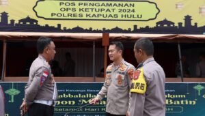 468 Personil Polisi Amankan Hari Raya Idul Fitri di Kabupaten Kapuas Hulu