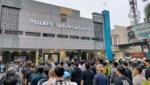 Gelar Apel Kesiapan Malam Takbiran, Kapolres Tulungagung Kerahkan 509 Personel Gabungan