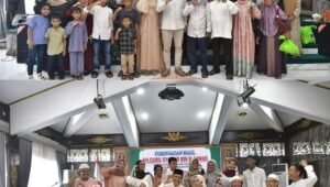 Bupati Batanghari dan Istri Ikuti Yasinan dan Tahlil dalam Peringatan Haul KH. Guru Syukur