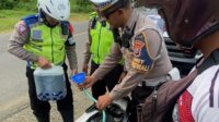 Hadapi Arus Balik Lebaran 2024, Satlantas Polres Tulungagung Luncurkan SPBU Delivery di Kawasan JLS