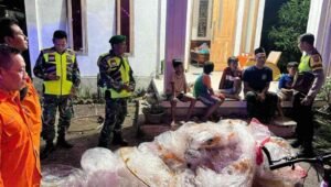 Saat Kupatan Massal, Belasan Balon Udara di Tulungagung Diamankan Polisi Didua Lokasi Berbeda