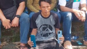 ‘Beruang Madu’ Polsek Prabumulih Barat Amankan Pelaku Curi HP