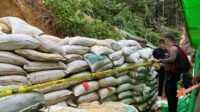 Tertibkan Aktifitas PETI di Bukit Hitam Kapuas Hulu, Ini yang Ditemukan Tim Gabungan