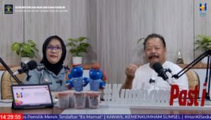 Sambut Hari Kekayaan Intelektual Sedunia, Kemenkumham Sumsel Undang Pembicara Merek Terkenal
