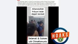 Hoaks: WN China Tembakkan Senjata Api di Sumut