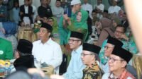 Warga Nahlatul Ulama ‘Tumplek Blek’ Penuhi Rumah Dinas Wali Kota Palembang