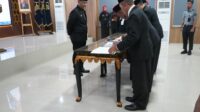 Lantik 5 Orang PPNS, Ini Pesan Kakanwil Kemenkumham Sumsel