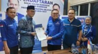 Ambil Formulir Bakal Calon Gubernur, Heri Amalindo Optimis Diusung Demokrat