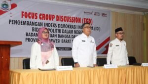 FGD Pengembangan IDI Sulbar, Muhammad Idris: Ini Bisa Jadi Acuan Membangun Sistem Politik di Daerah