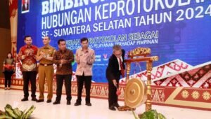 Pj Gubernur Agus Fatoni Buka Bimtek Hubungan Keprotokolan se-Sumsel Tahun 2024