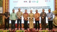 Pj Gubernur Agus Fatoni Buka Rakor Program Pemberantasan Korupsi Wilayah II, MCP KPK Tahun 2024