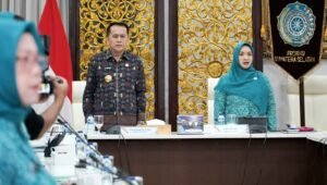 Buka Webinar Tapak Songket, Pj Gubernur Agus Fatoni Ingatkan Orang Tua Agar Mendidik Anak Secara Optimal