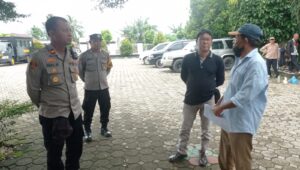 Polres Prabumulih Kawal Aksi dan Mediasi di Pengadilan Negeri