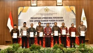 Kembali Pemkab Batanghari Raih Predikat WTP atas Audit Laporan Keuangan TA 2023