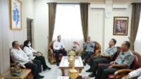 Jalin Sinergi, Kakanwil Kemenkumham Sumsel Terima Audiensi Kepala BNNP Sumsel