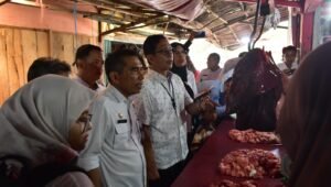 Pemkab OKI Bersama Satgas Pangan Polri Cek Harga Bapokting Jelang Lebaran