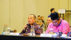 Rakor Lintas Sektor, Pj Bupati Muba H Sandi Paparkan RDTR Kawasan Perkotaan Sungai Lilin