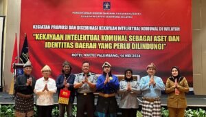 Kemenkumham Sumsel Dorong Perekonomian Daerah Melalui Kekayaan Intelektual Komunal