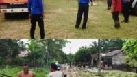 Damkar Musi Rawas Gerak Cepat Bersihkan Lumpur Pasca Banjir Bandang 