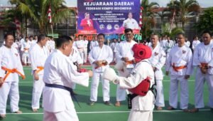 Rutan Prabumulih Ikuti Pembukaan Kejuaraan Daerah Federasi Kempo Indonesia Piala Kakanwil Kemenkumham Sumsel