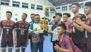 Tim Voli Bukit Asam Jadi Kampiun Bupati Lahat Cup 2024