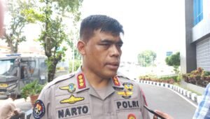 Kendaraan Melebihi Kapasitas Melintas di Jembatan Timbang UPPKB Kertapati Palembang ‘Ditilang’
