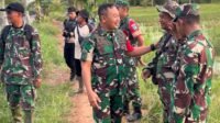 Dandim Mempawah Tinjau Progres Normalisasi Irigasi Lahan Pertanian di Wilayah Sungai Pinyuh