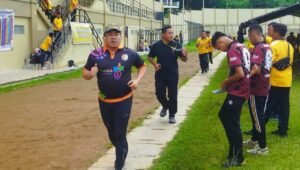 460 Personil Polres Fakfak Ikuti Test Kesamaptaan Jasmani Semester I Tahun 2024