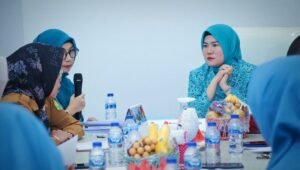Gelar Rapat Pengurus TP PKK, Hj Triana Komitmen Percepat Program Kerja