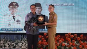 Kepala BKKBN RI Hasto Wardoyo mengapresiasi Pj Wali Kota Palembang Ratu Dewa