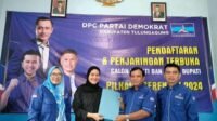 Giliran DPC Partai Demokrat, Tim Gus Sakti Ambil Formulir Pendaftaran Pilkada Tulungagung 2024