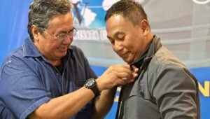 Disematkan Pin Buaya, Dandim 1201/Mpw Diakui Sebagai Warga Kerajaan Mempawah