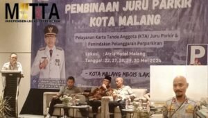 Dishub Kota Malang Berikan Pemahaman dan Arahan Pada Juru Parkir Ber-KTA Resmi