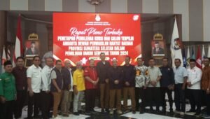 KPU Sumsel Umumkan 75 Kursi di DPRD Propinsi Sumsel  