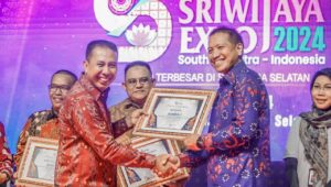 Stand Booth SKK Migas-KKKS Raih Juara 1 Stand Terbaik di Sriwijaya Expo 2024